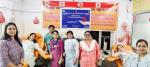 रोटरी क्लब गोरखपुर मिडटाउन एवं इनर व्हील क्लब ऑफ़ गोरखपुर होराइजन ने संयुक्त रूप से गुरु श्री गोरखनाथ चिकित्सालय के उच्चकृत ब्लड बैंक में एक रक्तदान शिविर का आयोजन किया।