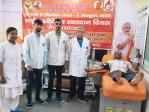 गुरु श्री गोरक्षनाथ ब्लड सेंटर, गोरखनाथ, गोरखपुर में छत्रपति शिवाजी महाराज के जन्मदिन के उपलक्ष्य में एक रक्तदान शिविर का आयोजन किया गया।