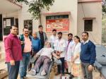 उ0प्र0 राज्य एड्स नियंत्रण सोसाइटी के निर्देशानुसार राष्ट्रीय सेवा योजना, दीनदयाल उपाध्याय विश्वविद्यालय गोरखपुर के कार्यालय में गुरू श्री गोरक्षनाथ ब्लड बैंक के संयुक्त तत्वधान में एक रक्तदान शिविर का आयोजन किया गया।