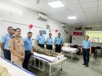 रक्तदान महादान है इसको साबित करते हुए एयर फोर्स हॉस्पिटल गोरखपुर तथा गुरू श्री गोरखनाथ ब्लड बैंक के सहयोग से एक रक्तदान शिविर का आयोजन एयर फोर्स हॉस्पिटल गोरखपुर परिसर स्थित ब्लड सेंटर में किया।